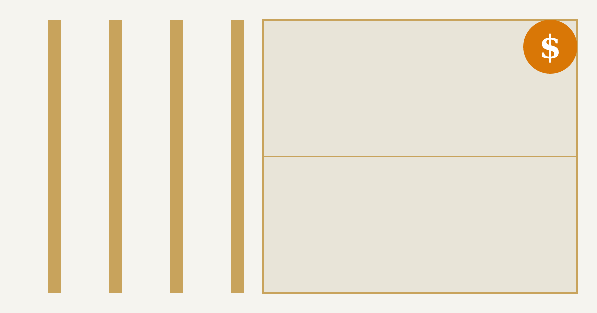 Framed drywall wall with a price tag - drywall installation cost calculator
