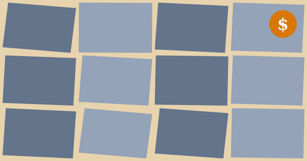 Flagstone patio paving with a price tag - patio cost calculator