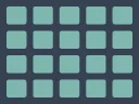 Tile grid with emphasized grout joints - grout volume calculator