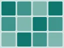 Scale diagram of a tiled floor layout - tile layout visualizer